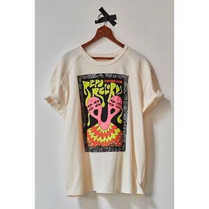Free People X We The Free Repo Records Philadelphia Graphic Tee Oversized M NEW